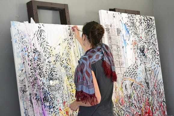  Entre ville et nature, rencontre avec l’artiste peintre Karine Roche