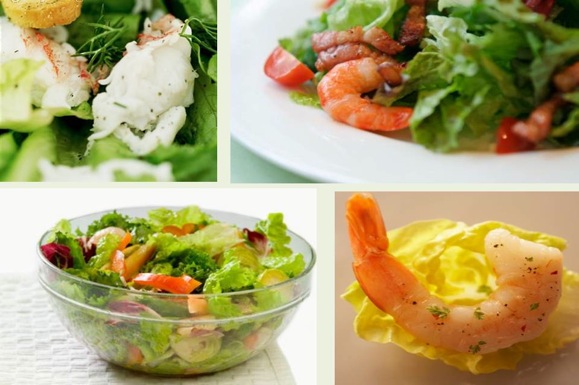  Salades fraiches : 3 recettes inspirées de la mer