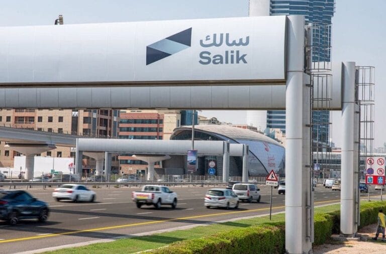ouvrir un compte page Salik dubai