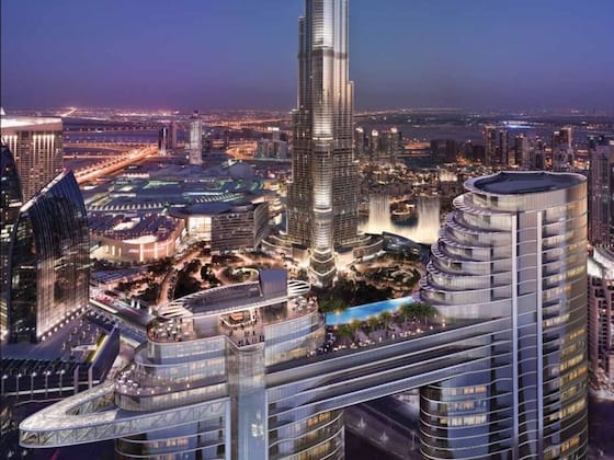 Adresse Sky View Dubai Downtown
