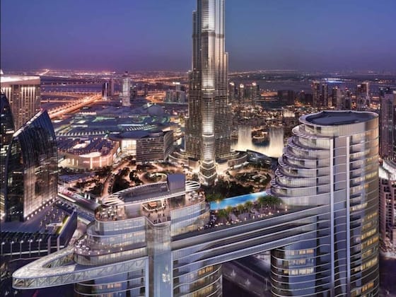 Adresse Sky View Dubai Downtown 