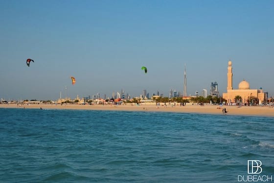 plage de Kite Beach dubai