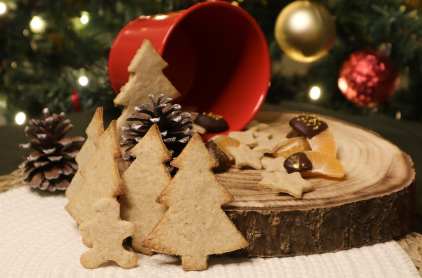 Gourmandises de Noël, sablés de Noël par Marie/Market
