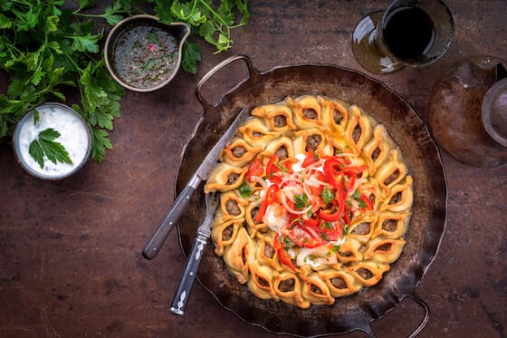 traditional Armenian meal