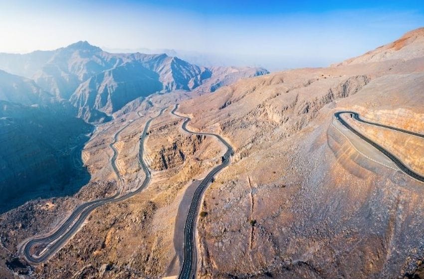 Route de montagne Ras Al Khaimah