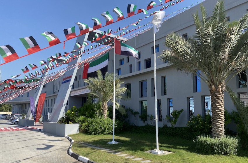 Lycée Jean Mermoz de Dubai Bâtiment
