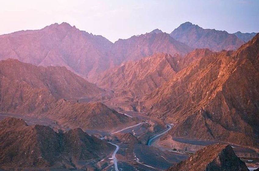 Randonnées dans les montagnes des Emirats