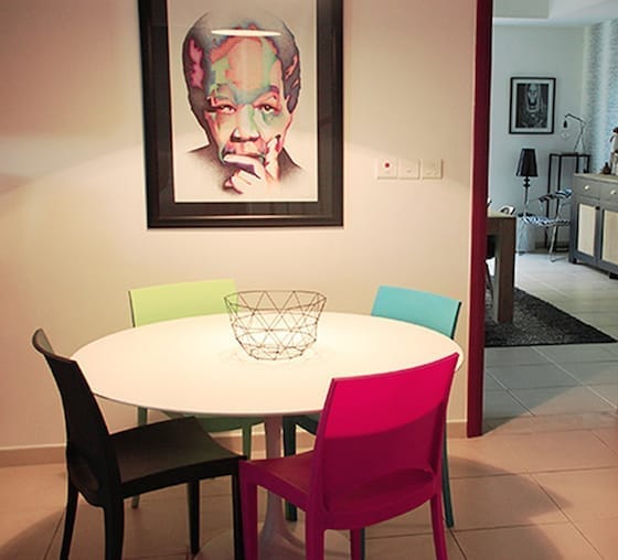 Table ronde blanche Vitra OD Design-Dubai