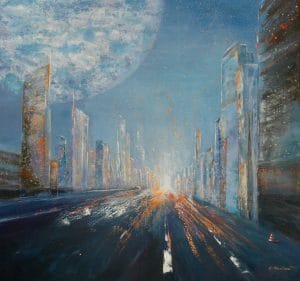 peinture Sheikh Zayed Road