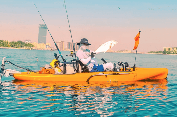 Expérience : pêche en kayak avec Amran un pêcheur Emirati !