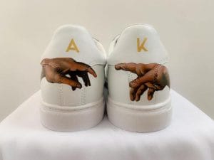 customisation sneakers Julie’s Customart 