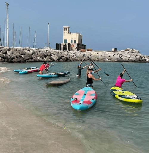 Paddle avec le French Social Club 