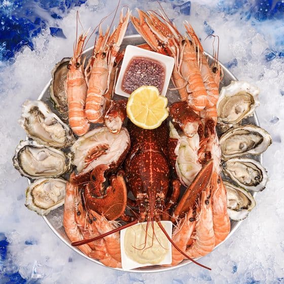 sea food platter