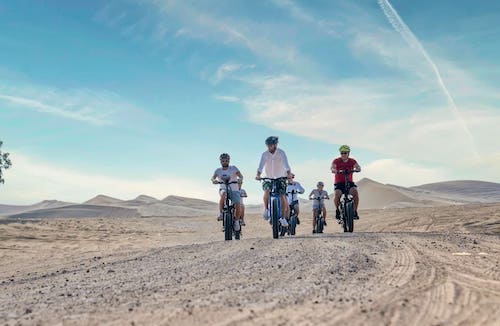 sortie fat bikes dans le desert