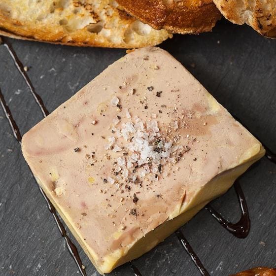 repas de fête foie gras