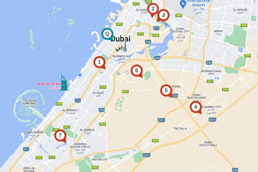 quartier de city walk