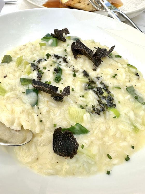 risotto aux poireaux