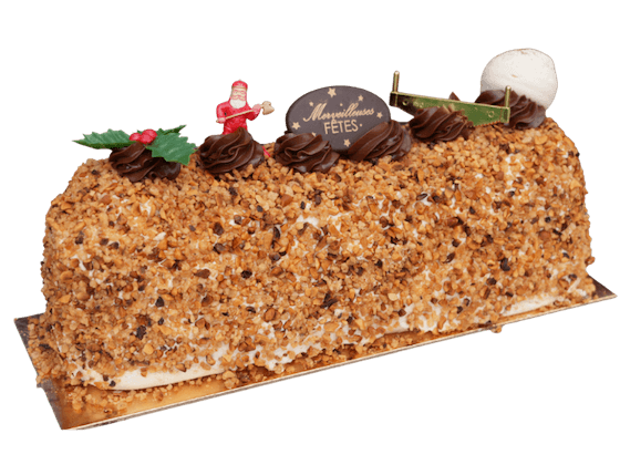 buche de noel à la praline