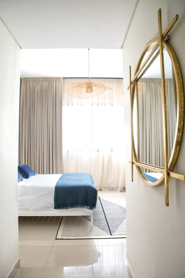 inspiration déco bleu canard