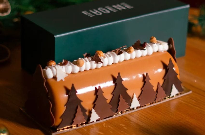 buche de noël 2025 Eugène Eugène