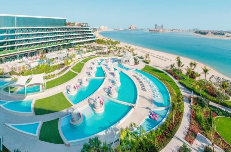 meilleurs hôtels de plage à Dubai W The Palm