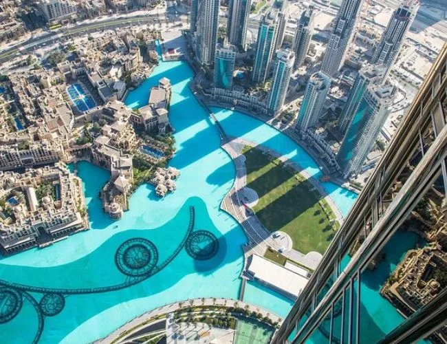 vue du burj khalifa
