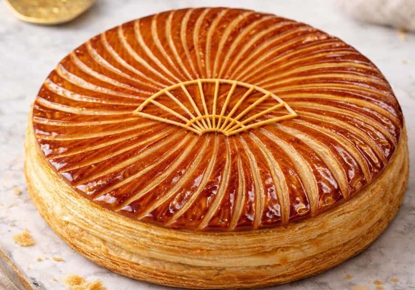 Galette des rois mandarin