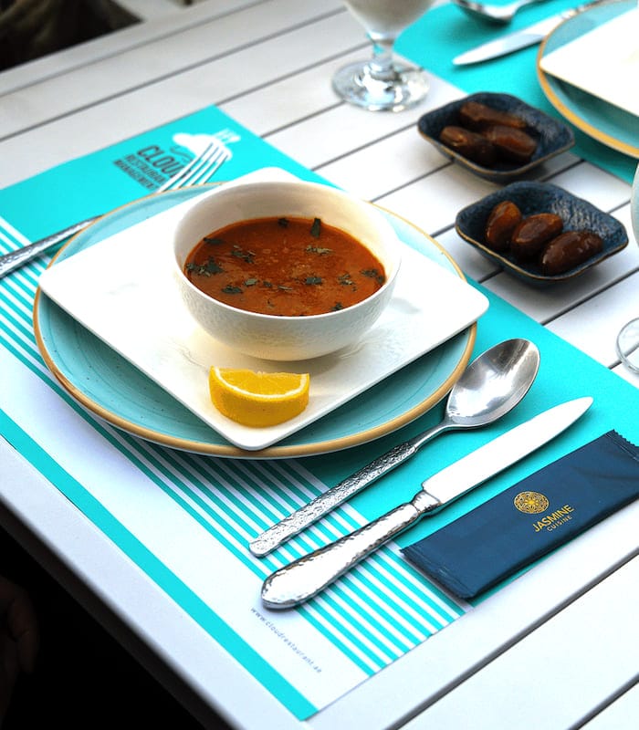 jasmine cuisine restaurant marocain à Dubai marina