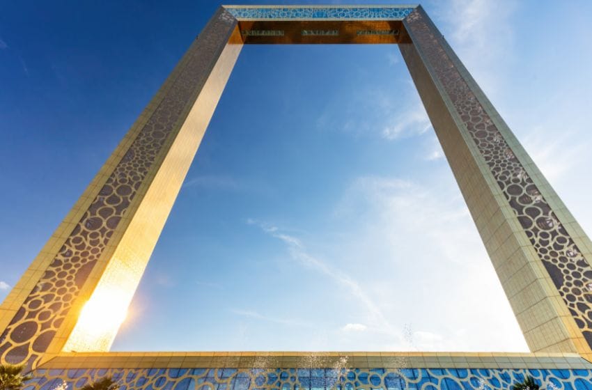 Dubai Frame un incontournable à visiter