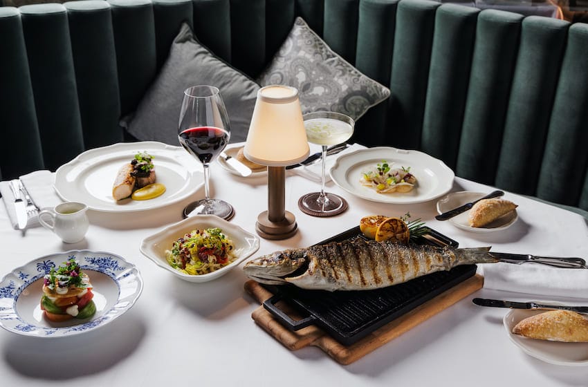 menu tête-à-tête