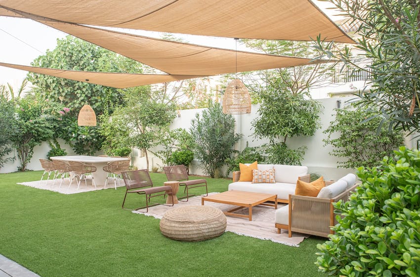avoir un jardin à Dubai