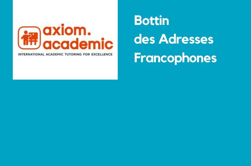 AXIOM ACADEMIC – Plateforme de soutien scolaire à domicile