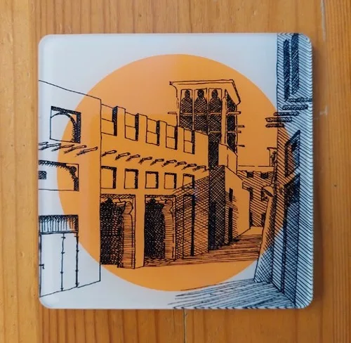 sous verre Vieux Dubai