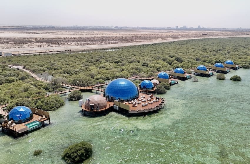 Où dormir à Umm Al Quwain : on a testé Luxeglamp, le glamping durable et chic au cœur de la mangrove !