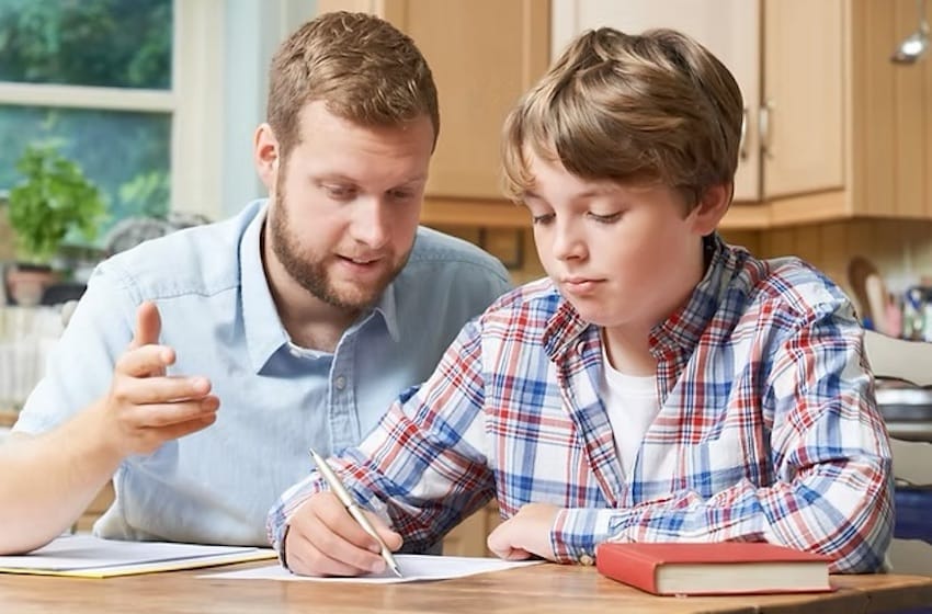 professeur et élève cours particuliers