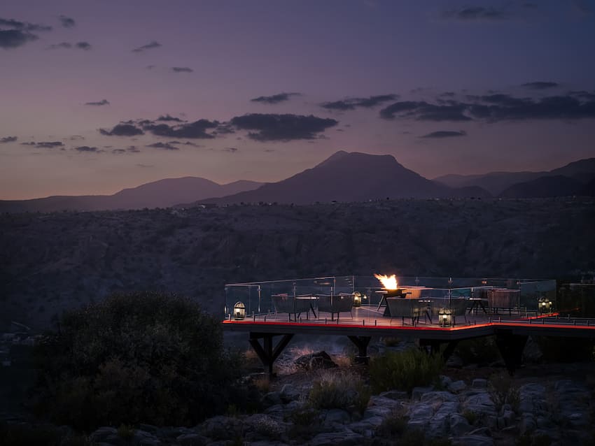 anantara al jabal al akhdar View point