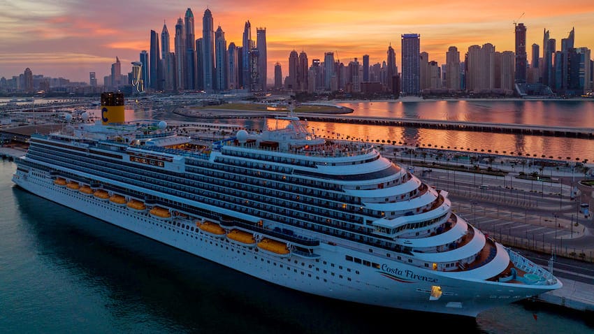 Costa croisière dubai