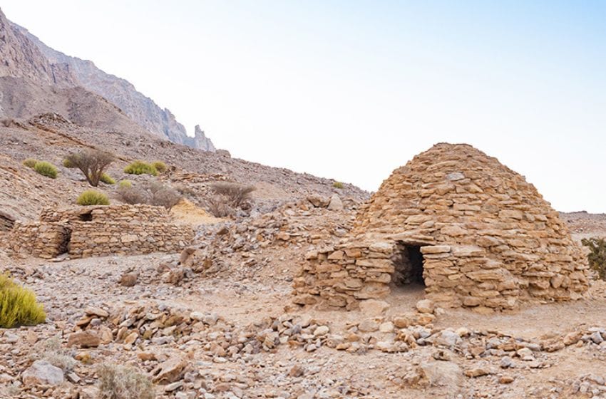 Sites archéologiques de dubai et des émirats Jebel Hafeet