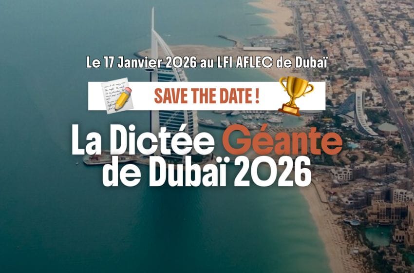 La Dictée Géante débarque à Dubai !