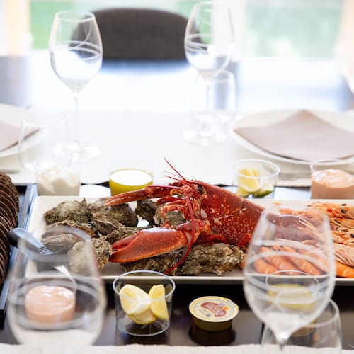 plateau de fruit de mer de qualité à dubai