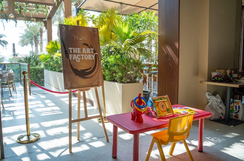 brunch dubai avec activité pour enfant