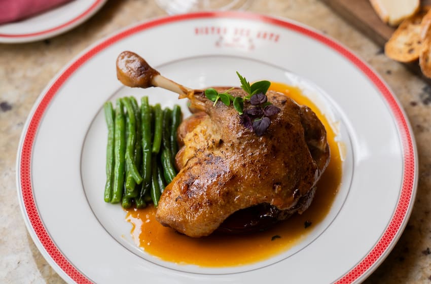 canard à l'orange bistro des arts