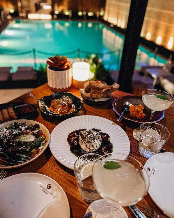 les entrées à partager brunch du soir