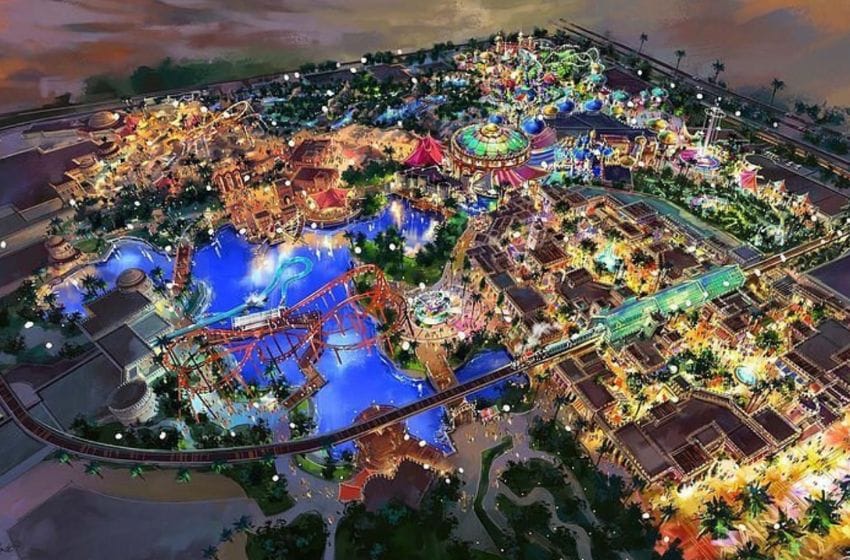 img world of Adventure plus grand parc d'attraction intérieur du monde