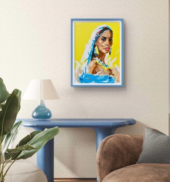 Hakim Idriss peinture