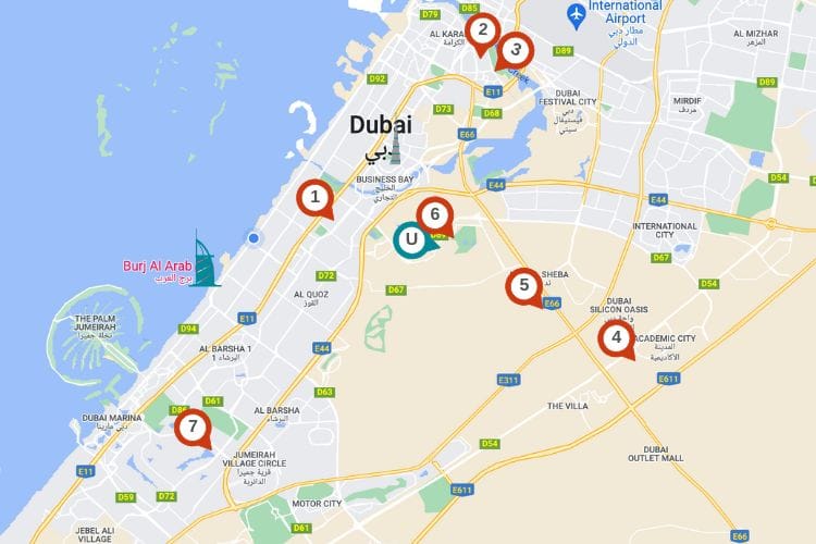 plan quartier meydan city