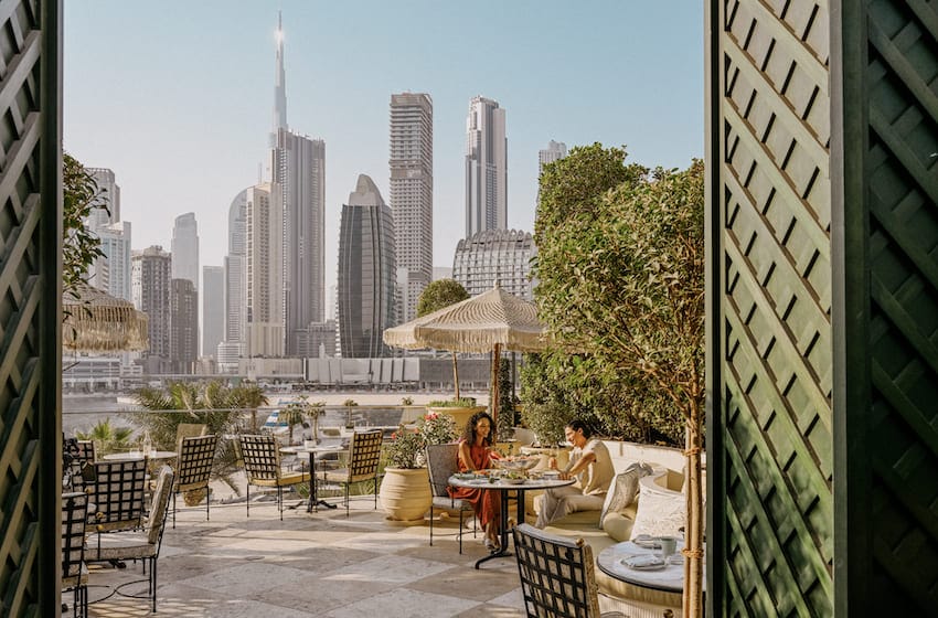 Afternoon Tea festif de l’hôtel The Lana