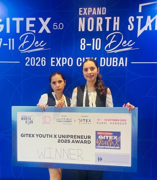 Emily et Liel Dahan, entrepreneuses à Dubai gitex