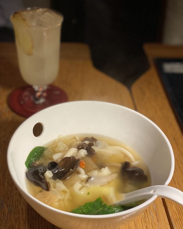 Double Boiled Chicken Wonton