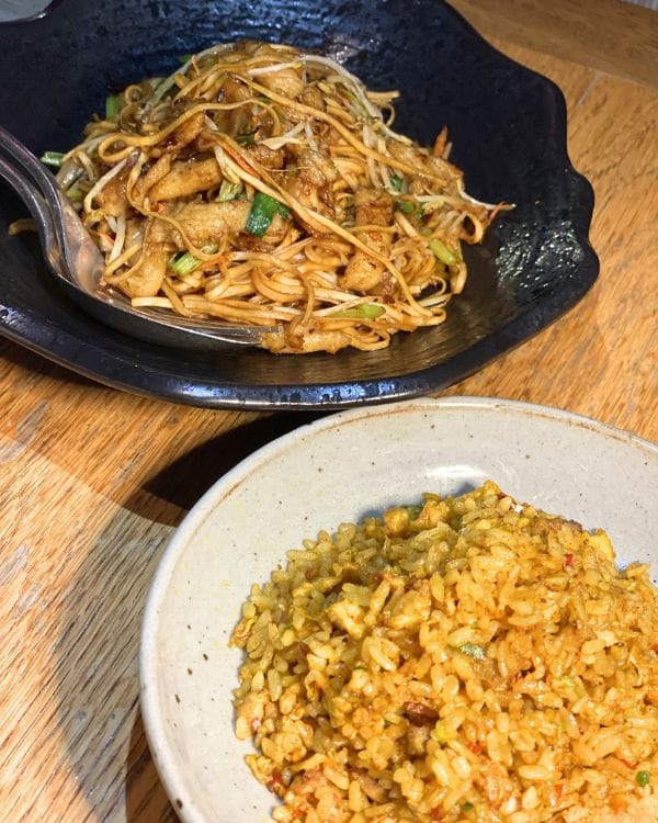 Wok Fried Hakka Noodle with Chicken